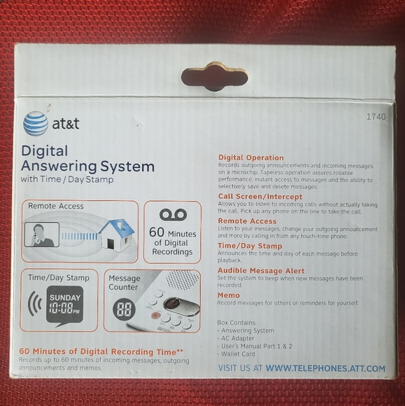 AT&T Digital Answering System - Picture 2 of 2
